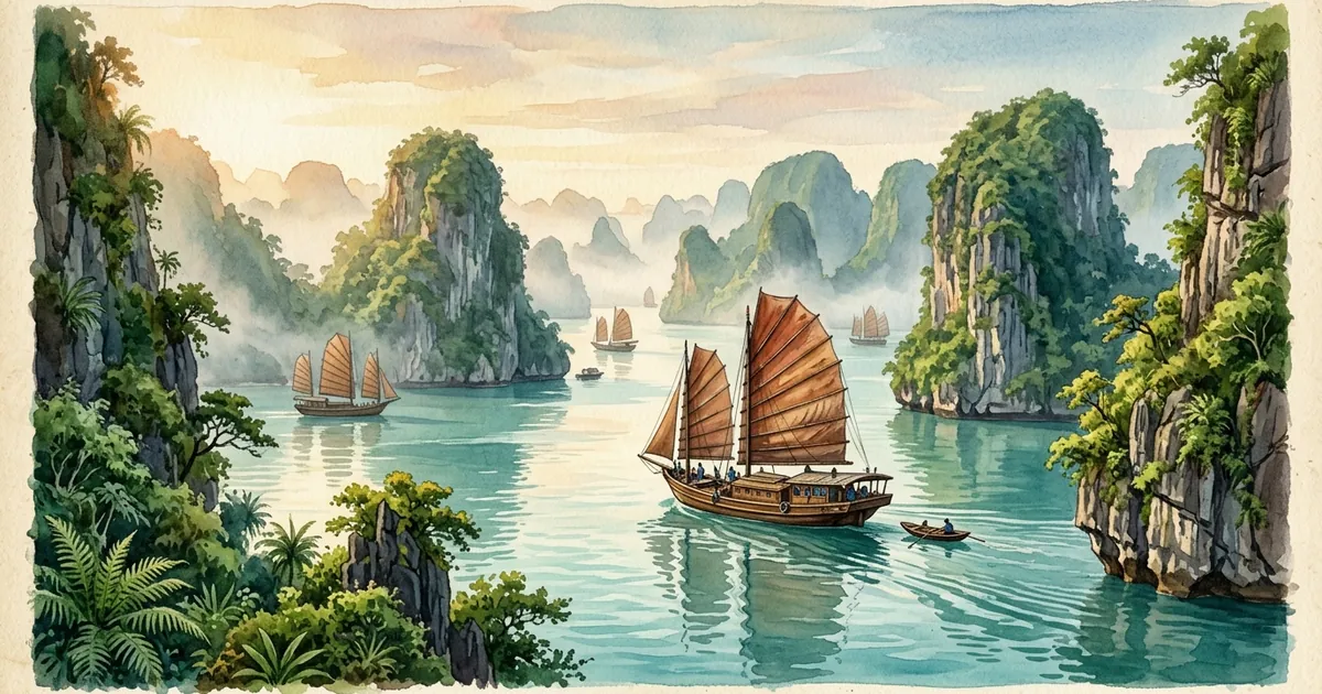 Illustration: Lan-Ha-Bucht