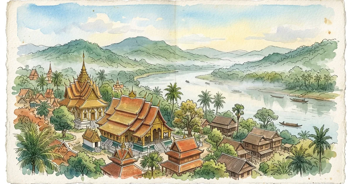 Illustration: Luang Prabang