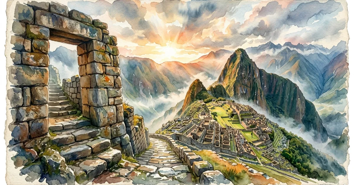 Illustration: Zwei Tickets, drei Circuits: Machu Picchu 2026