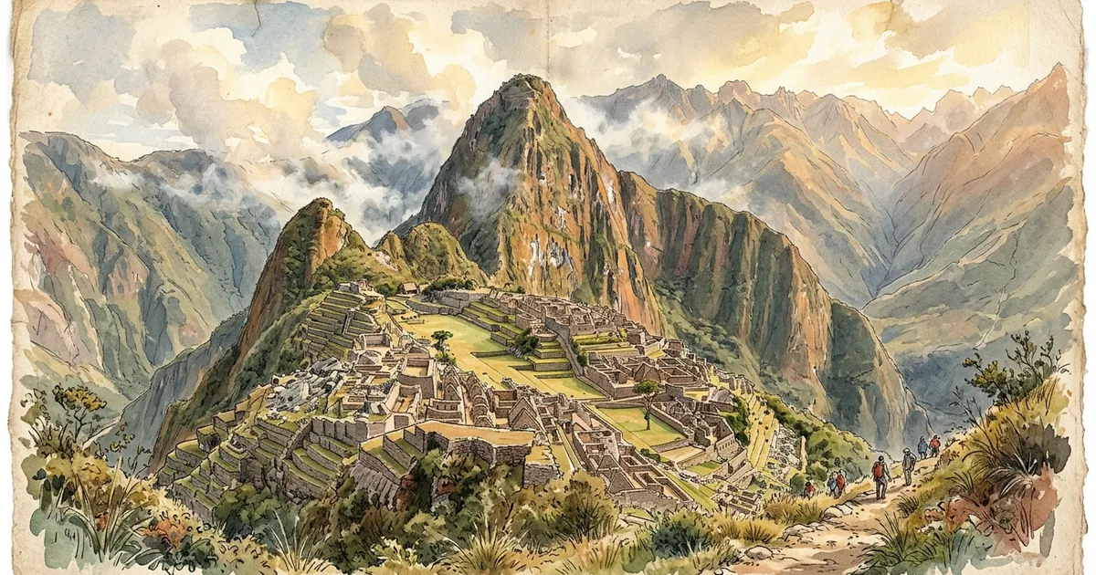 Illustration: Machu Picchu